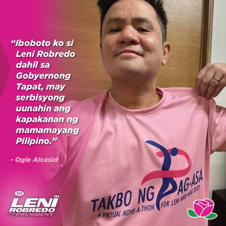 ronaldgem's tweet photo. ITO ANG TOTOONG UNITY 🌷

SOP's "Big 4" Asia's Songbird Regine Velasquez-Alacasid, Singer-Songwriter Ogie Alcasid, Queen of Soul Jaya, and King of Soul Janno Gibbs support Leni Robredo for President! #Halalan2022

#KayLeniTotoongUnity https://t.co/fAAAktqLpK