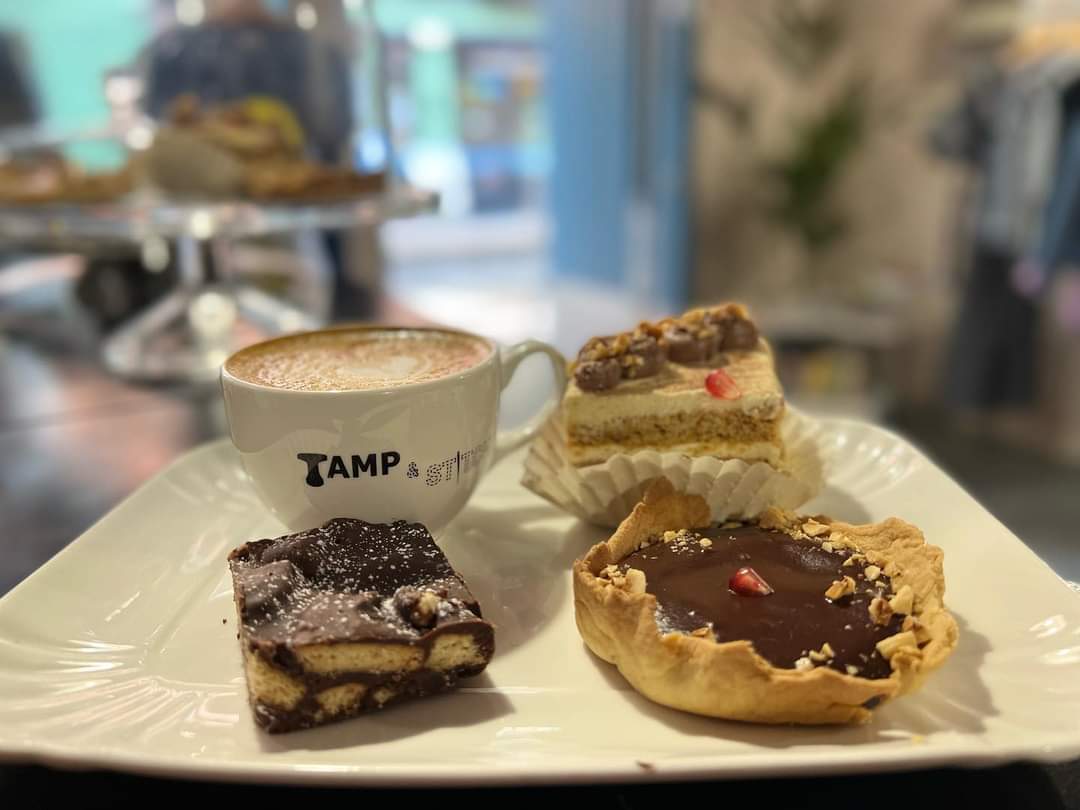 This week #coffeecake #halzenutandchoco #cake &amp; #choco #biscuits cake #freshlymade