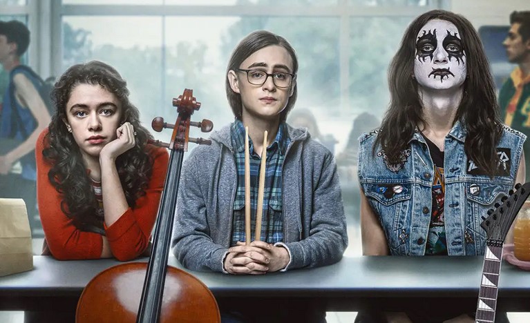 CinemApp_CineUK's tweet photo. RT @SteveMay_UK: This weekend I mainly watched D.B. Weiss’ Metal Lords on @Netflixuk - and it's an absolute blast. Witty, sharp, sweet of heart and absolutely metal, I loved it. The official playlist on Spotify also rocks hard! #metalords https://t.co/rXxHPdeEWy - NetflixUK