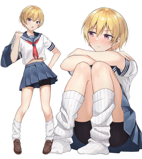 【skeb】セーラー服×スパッツ×ルーズソックスなJC樹里ちゃんです☺️
ご依頼ありがとうございました!!!☺️ 