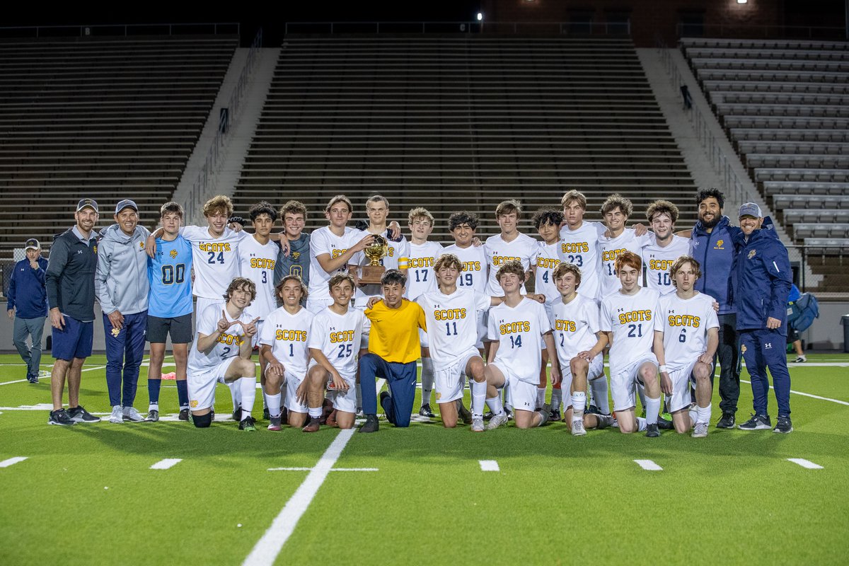 What a fantastic year for Scots Soccer!

🔵19-3-3
🔵73 GF 19 GA
🔵13 Shutouts
🔵District 13-5A Champions
🔵1st Back-to-Back District Championship in 25 years
🔵Regional Semifinalist, 1st in 10 years