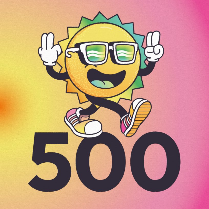 FUTURES0BRIGHT's tweet image. gm to all you 500 beautiful amazing and wonderful people. i’m happy you’re all with us on this journey. now let’s crush this week! 

#nft #first500 #nfts #nftcollector #nftproject #eth