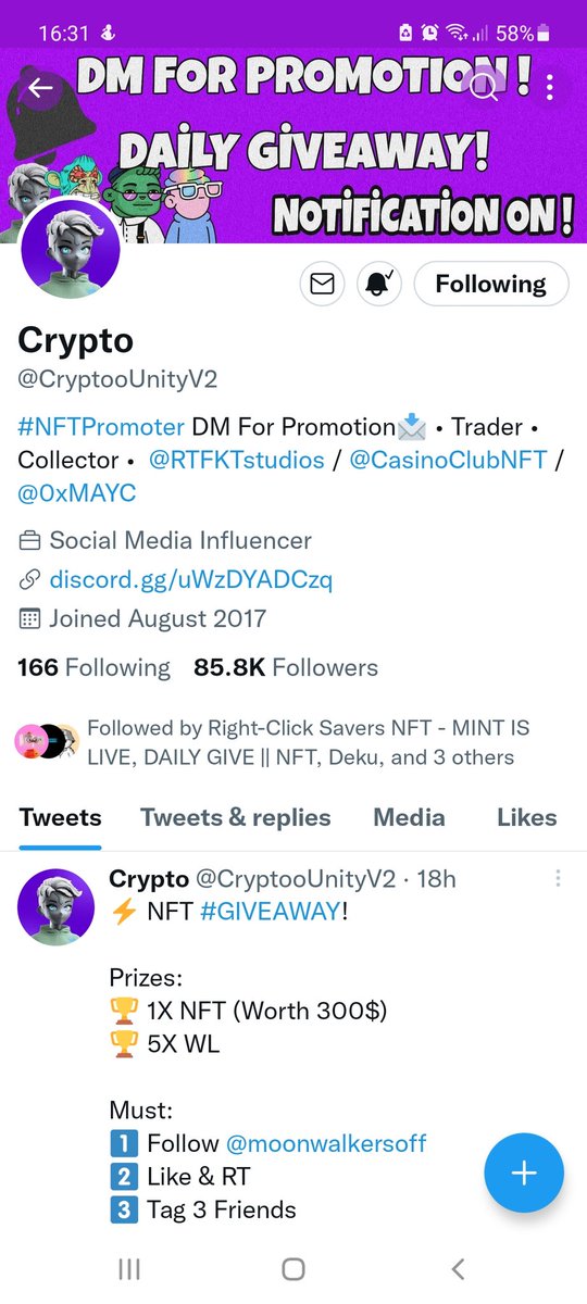 theleoncohen's tweet photo. @CryptooUnityV2 https://t.co/OGrb1pfXM1