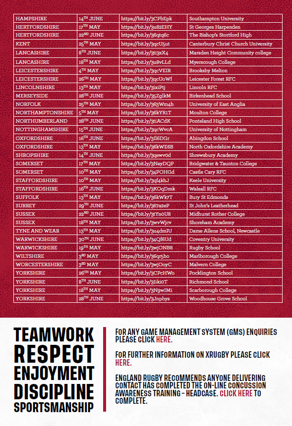 RFU's tweet photo. 😍 It's been fantastic to see over 500 teachers have already booked on to our FREE courses this summer and we'd love to welcome even more! 

⭐️Open to all staff in schools, colleges &amp; universities helping deliver rugby! 

Sign up ⬇️
🔗https://t.co/MaTVrbajlP https://t.co/EOjbee7HRT