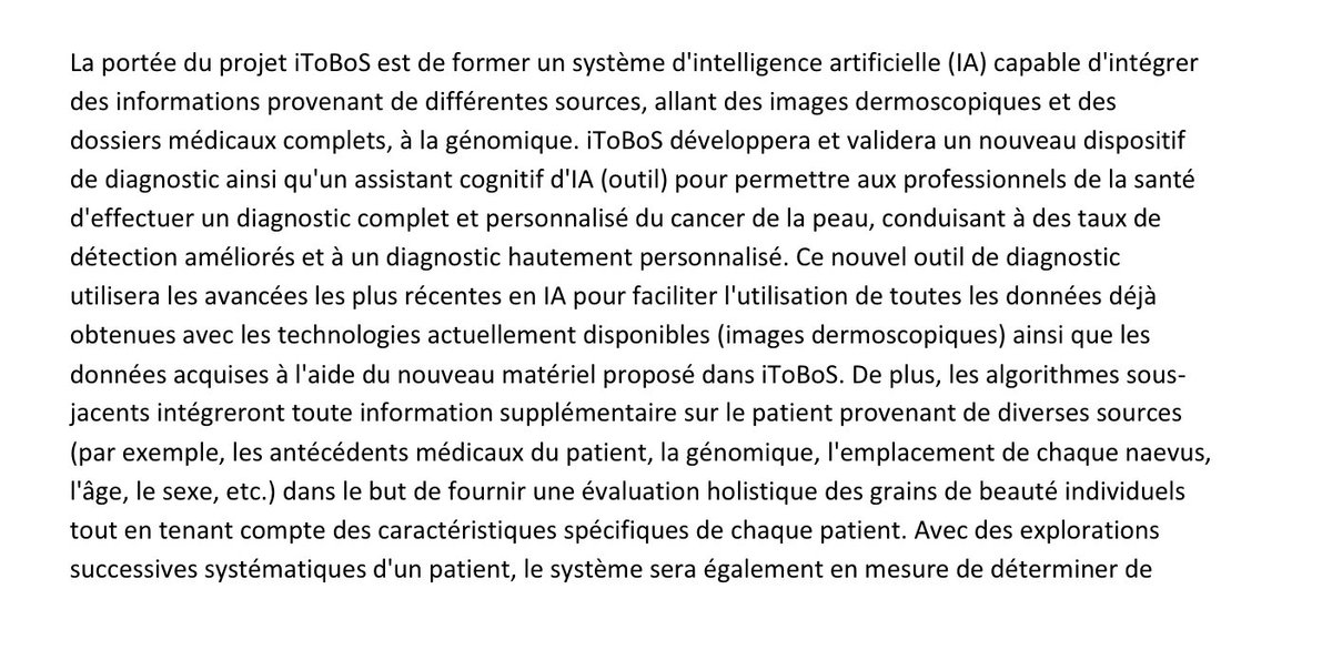 MelanomeFr's tweet photo. Le deuxième bulletin des infos sur le projet @iToBoS_eu https://t.co/FbDQSWoSHX