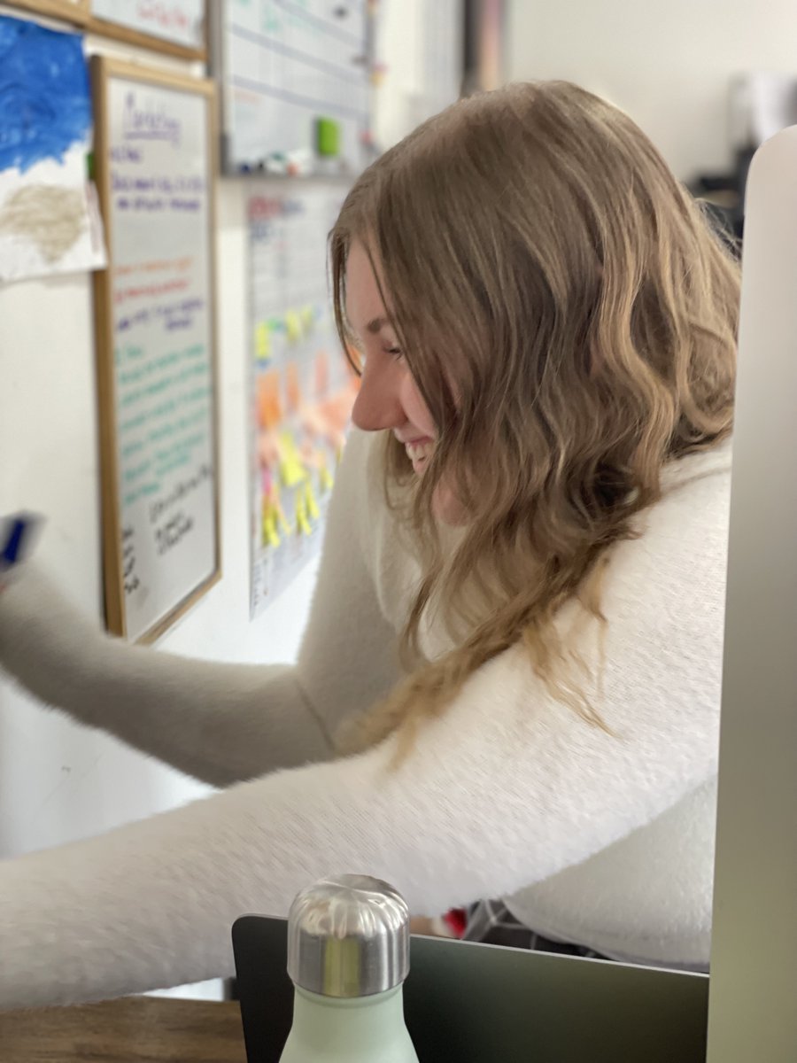 colabcreationuk's tweet photo. Introducing our New Team Member Eleanor Buswell!!  

Hi, I’m Eleanor and today was my first official contracted day working as an employer of Colab Creation after working as an Intern this last month.
Want to take this moment to thank all the team for their wonderful support😊 https://t.co/MfLDIJt98i