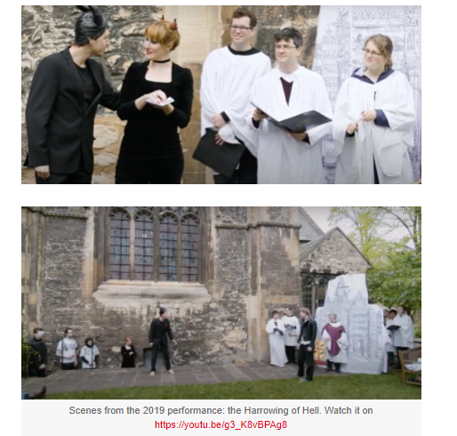ZMediologie's tweet photo. #Passion Reloaded! #Neu auf dem Blog #medioscope: das Reenactement des ma. Krämerspiels durch den Oxford Mystery Cycle https://t.co/Bxo41ZryIZ @HLaehnemann
#OxfordMysteries #medievaltwitter #Mediävistik #medievalmonday #lesenswert https://t.co/7EXfCyXhg1