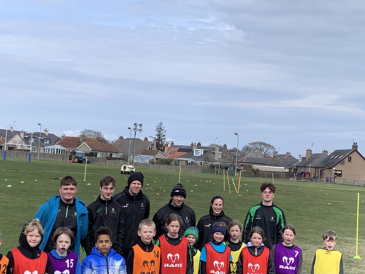 Easter Camp 2022 day 1 - great fun had by all ( including the coaches ! ) - bring on day 2 <a href="/CarolineRugby/">Caroline Campbell</a> <a href="/AngusCSH/">Angus Community Sport Hubs</a> <a href="/angusalive/">ANGUSalive</a> <a href="/AndyCummins14/">Andy Cummins</a>