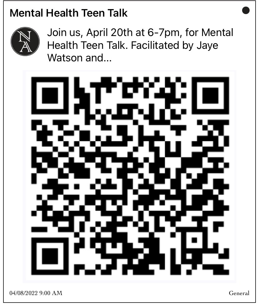 aps_we's tweet photo. Encouraging an open &amp; honest approach to mental health is already a good start… here’s info on an upcoming event with ⁦@jayewatson⁩ to keep those teens talking! https://t.co/L0qS4KvQEy