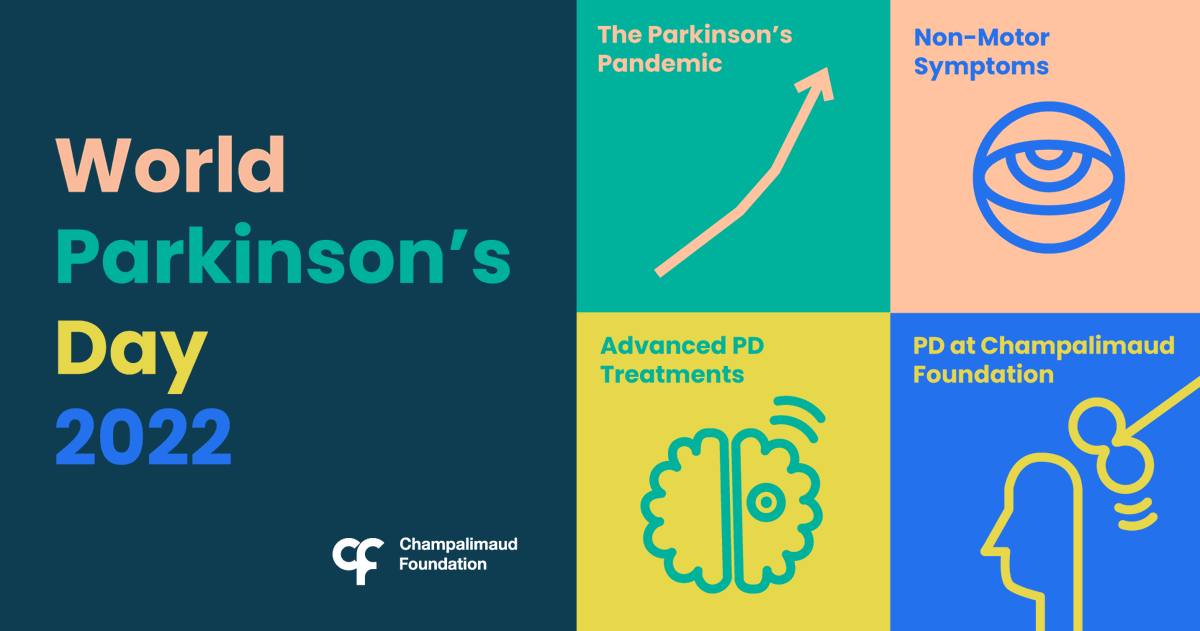 Neuro_CF's tweet photo. For #WorldParkinsonsDay, we look at the possible causes of the #disease, lesser known #symptoms and #treatments, and the work being done @ChampalimaudF to combat it.
👉👀 https://t.co/UIEAONwDpW
#WorldParkinsonsDay2022 #WorldPDDay #ParkinsonsAwarenessDay #ParkinsonsDisease https://t.co/dQ1x9T6vCo