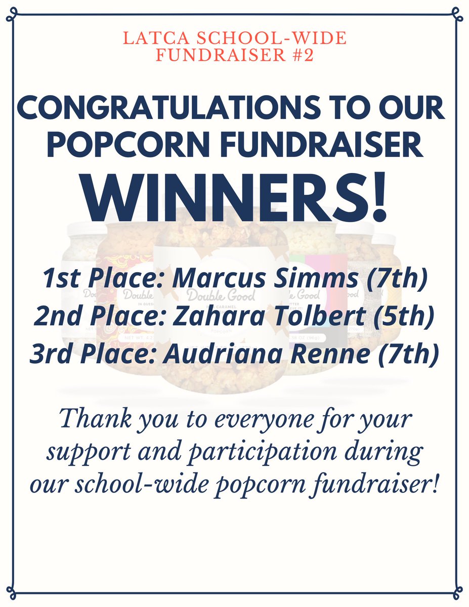 Congratulations to our winners!
🍿🎉🍿
#LATCAPride