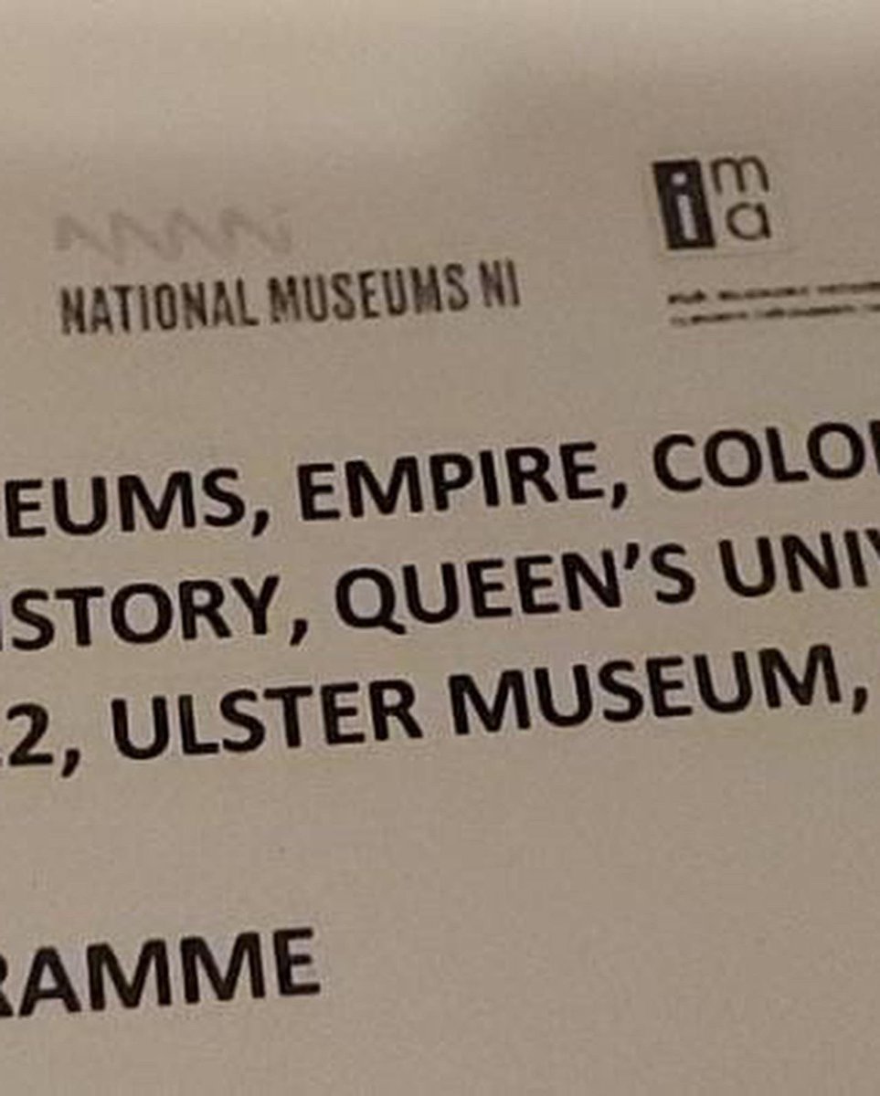 CRAICNI's tweet photo. Thank you to be acknowledged for our views on inclusion and diversity, featured at a recent conference @UlsterMuseum @QUBelfast We were delighted to participate in research by @BrionyWiddis #culturalawareness #culturalappreciation #culturalappropriation #Colonalism #Museums https://t.co/SLFmPAibUm