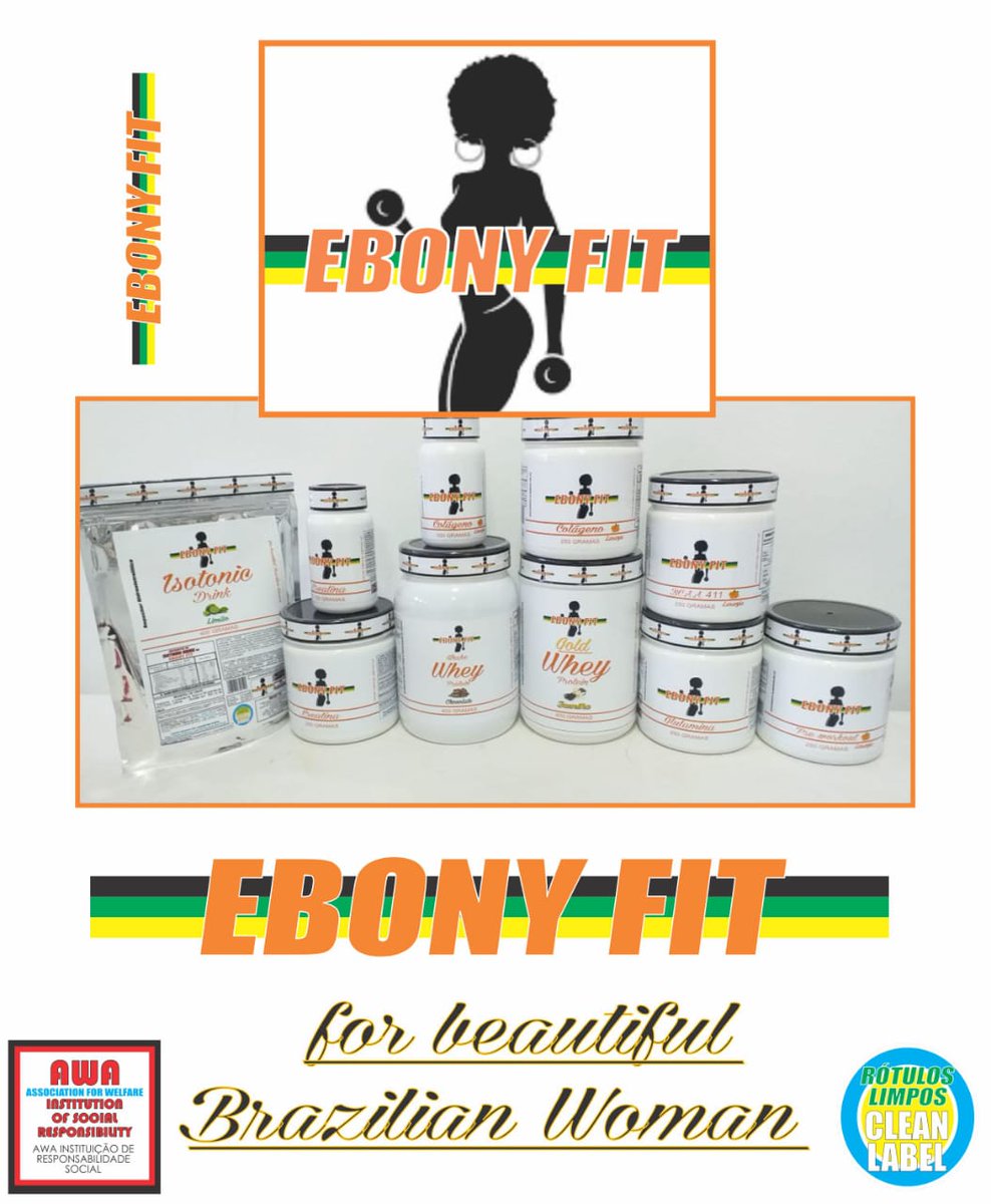 ebonyfitbr's tweet photo. EBONY FIT: for the beautiful #brazilianwoman
Linha de #Suplementos para a linda mulher brasileira. #WheyProtein #Creatina #Colageno #Glutamina #BCAA #PreTreino #EbonyFitBr #afrobrazilian #ResponsabilidadeSocial #AwaWelfare #RotulosLimpos #CleanLabel https://t.co/tOstcJx2fB