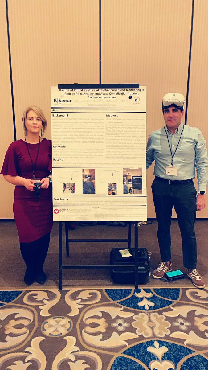 We were proud to have Rebecca Funston and Austin Gibbs presenting at The International Society for Computerized Electrocardiology (ISCE) Conference in Nevada last week. 

A big thank you to <a href="/SEUPB/">SEUPB</a> and <a href="/ECMedEng/">ECME</a> for supporting the trip. 

#medtech #heartkey #ECGtechnology