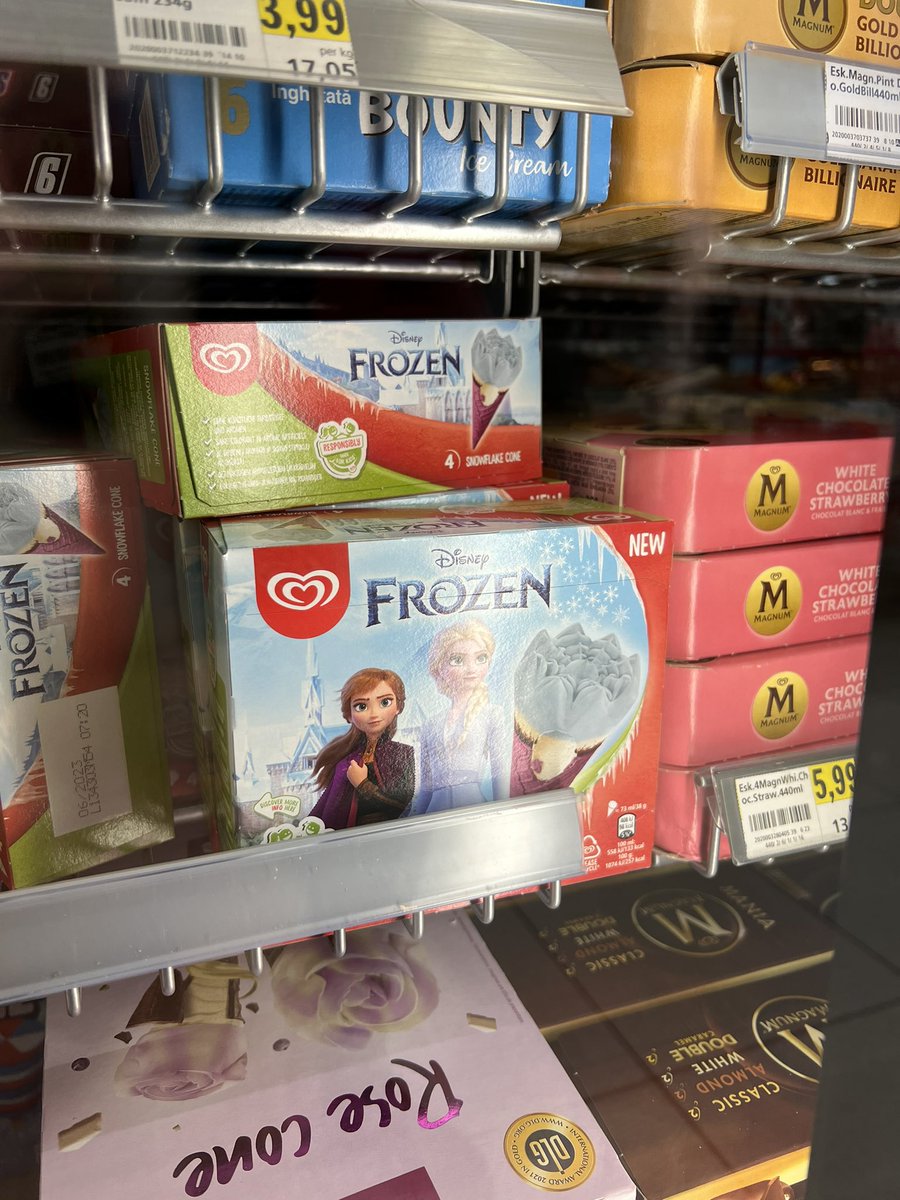 NickCernis's tweet photo. Excuse me, I see you stock Frozen ice cream. Please could you direct me to your Mandalorian oranges? No? Your Boba Feta, then? https://t.co/TwOUINtgiE