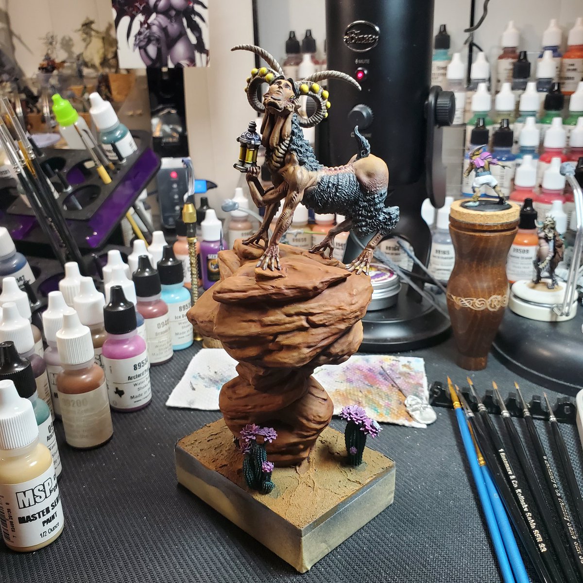 WickedElf_Minis's tweet photo. Kdm Nightmare ram wip https://t.co/ssSJCgkuUq