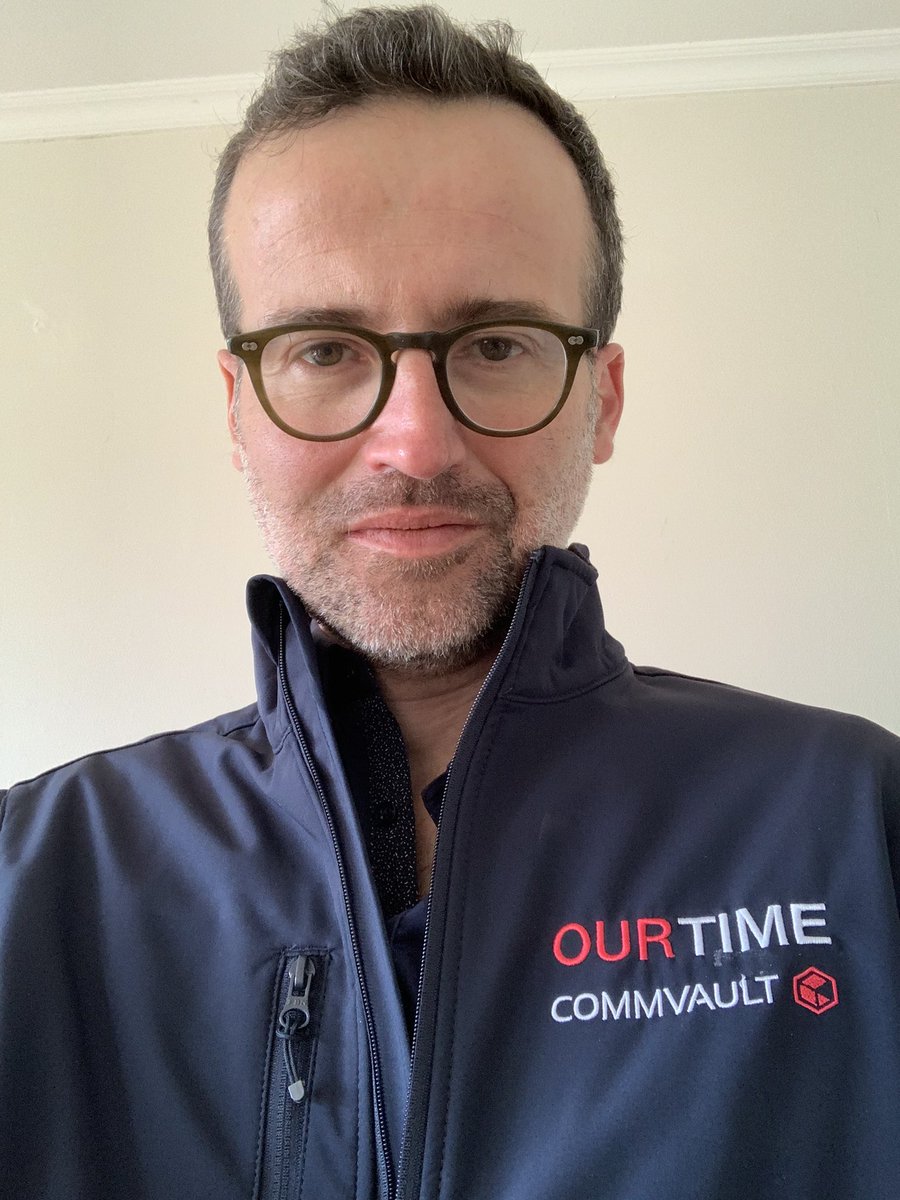 Getting ready to join our #CVKickoff from Lyon, France 🇫🇷 it’s our time ! #CommvaultLife