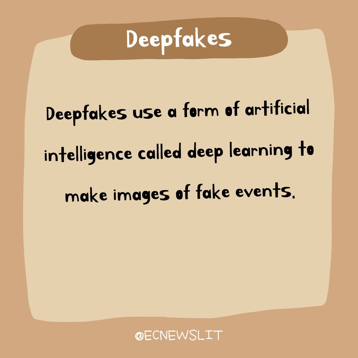 Ever heard of video manipulation? Deepfakes use a form of artificial intelligence called deep learning to make images of fake events. Click here to learn more: theguardian.com/technology/202…