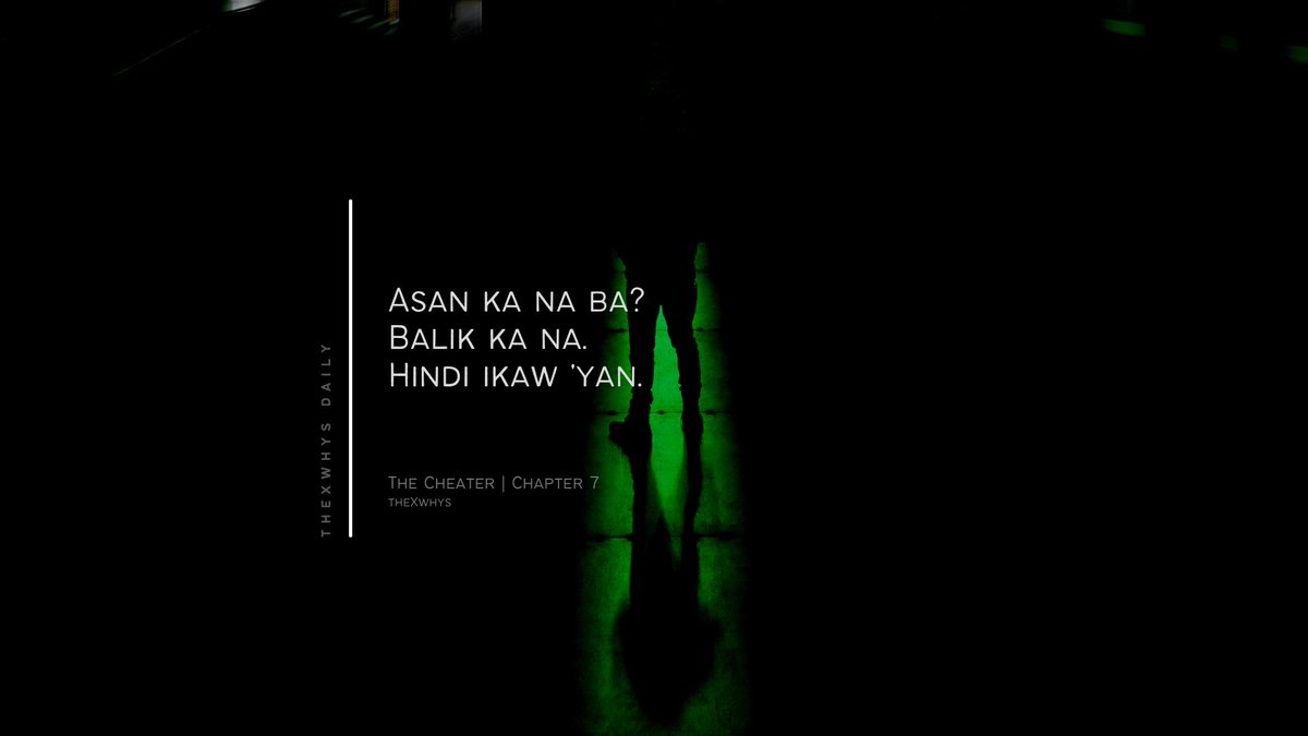 thexwhysdaily's tweet photo. #TheCheater | @thexwhys https://t.co/p5I6Z93qf6