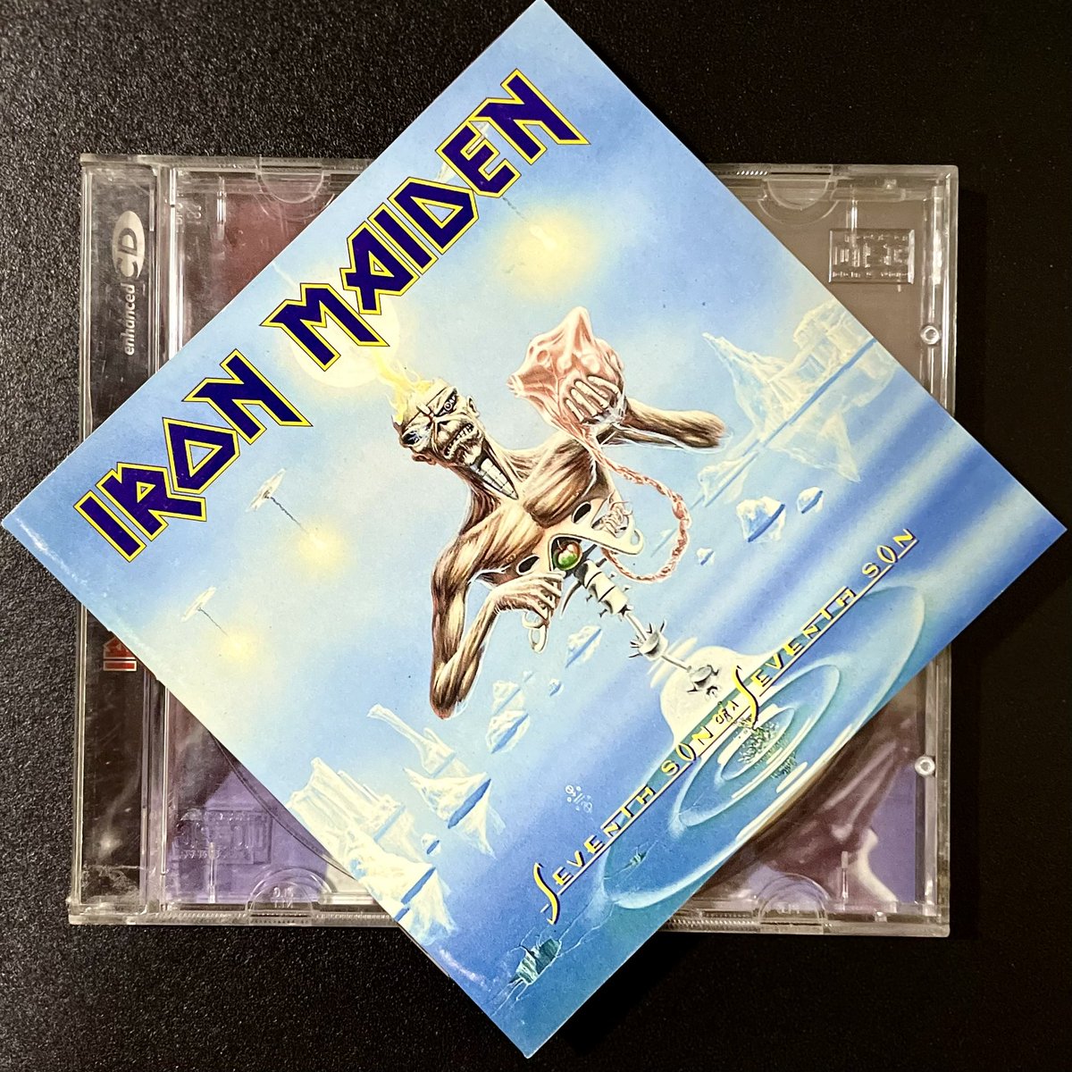DavidRavendark's tweet photo. #AlbumAnniversary alert:

Iron Maiden’s Seventh Son of a Seventh Son

Released on this day 34 years ago.

#IronMaiden #HeavyMetal #PowerMetal #NWOBHM #BruceDickinson #AdrianSmith #DaveMurray #SteveHarris #NickoMcBrain #MartinBirch #EdHunter #UpTheIrons #ThisDayInMetal https://t.co/YKyl8nyspw