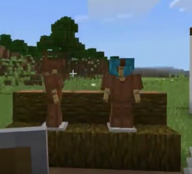 VLES_cdsbeo's tweet photo. Ms. Horner and @JefinnerL collaborated to support VLES Grade 5 students who represented a character-specific summary from their novel study using @PlayCraftLearn and @Flipgrid! #MinecraftEdu #TogetherVirtually @CDSBEO @English_Cath https://t.co/e8ijgR4D2p