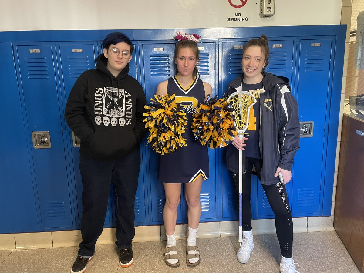 Today we went back to PVMS to teach the 6th graders about stereotyping! Thanks to all of our actors for getting out of their comfort zones today! #pthspantherpride