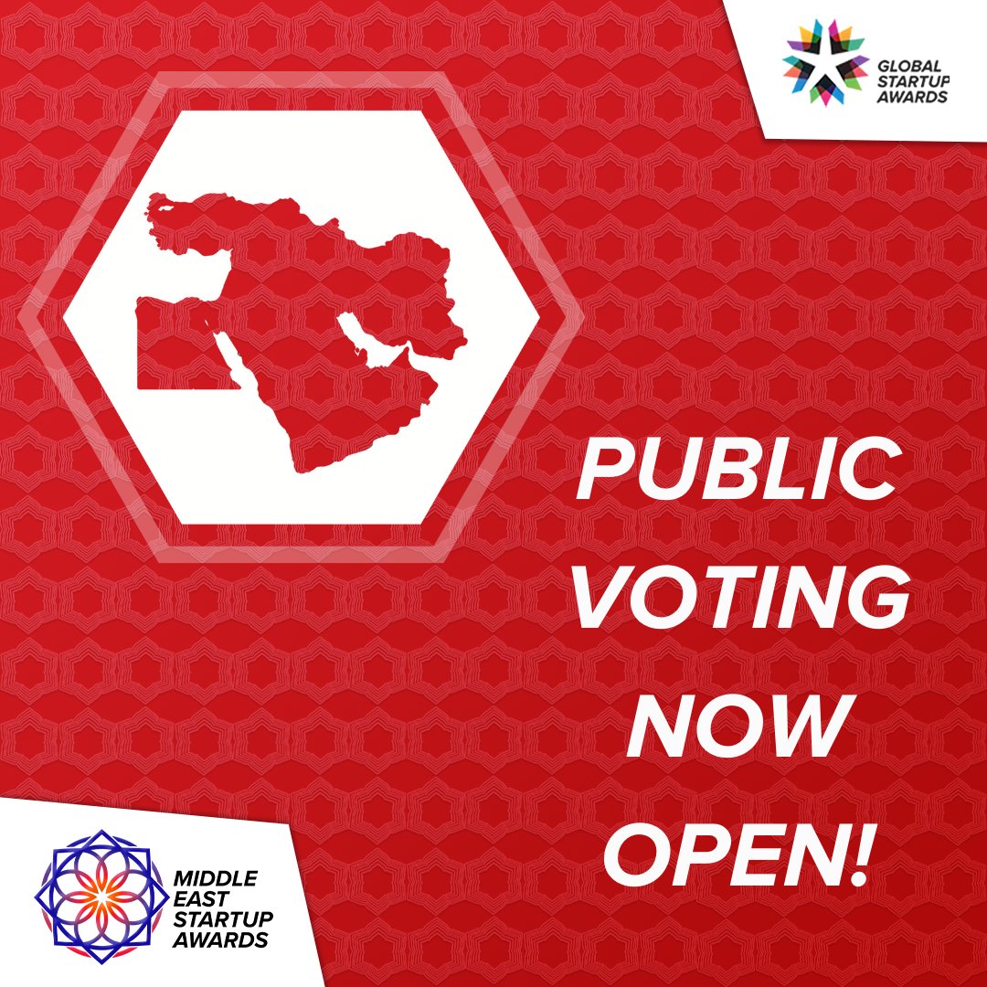 📣💥 Announcement💥 📣
We are extremely excited to declare that PUBLIC VOTING is now OPEN for our Middle East Startup Awards FINALISTS 
Go VOTE for your favourite Startup : mesa.tiny.us/Public-Voting
#MESAwards #MESA #MiddleEastStartupAwards #GlobalStartupAwards #GSARegions