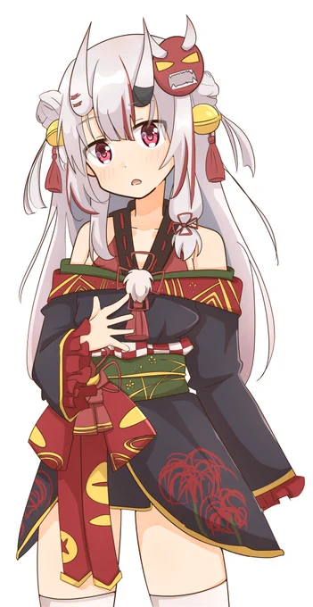 あやめちゃん😈😈

#百鬼絵巻 
#百鬼あやめ
#hololive 
