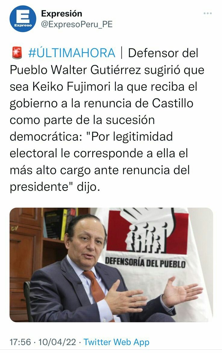 Defensoria_Peru's tweet photo. Alertamos que esta publicación es absolutamente falsa👇. Rechazamos claro intento de dañar la imagen de nuestra institución. Arteros ataques no afectarán nuestras funciones constitucionales. ¡No compartas noticias falsas! https://t.co/TJof3TtAos