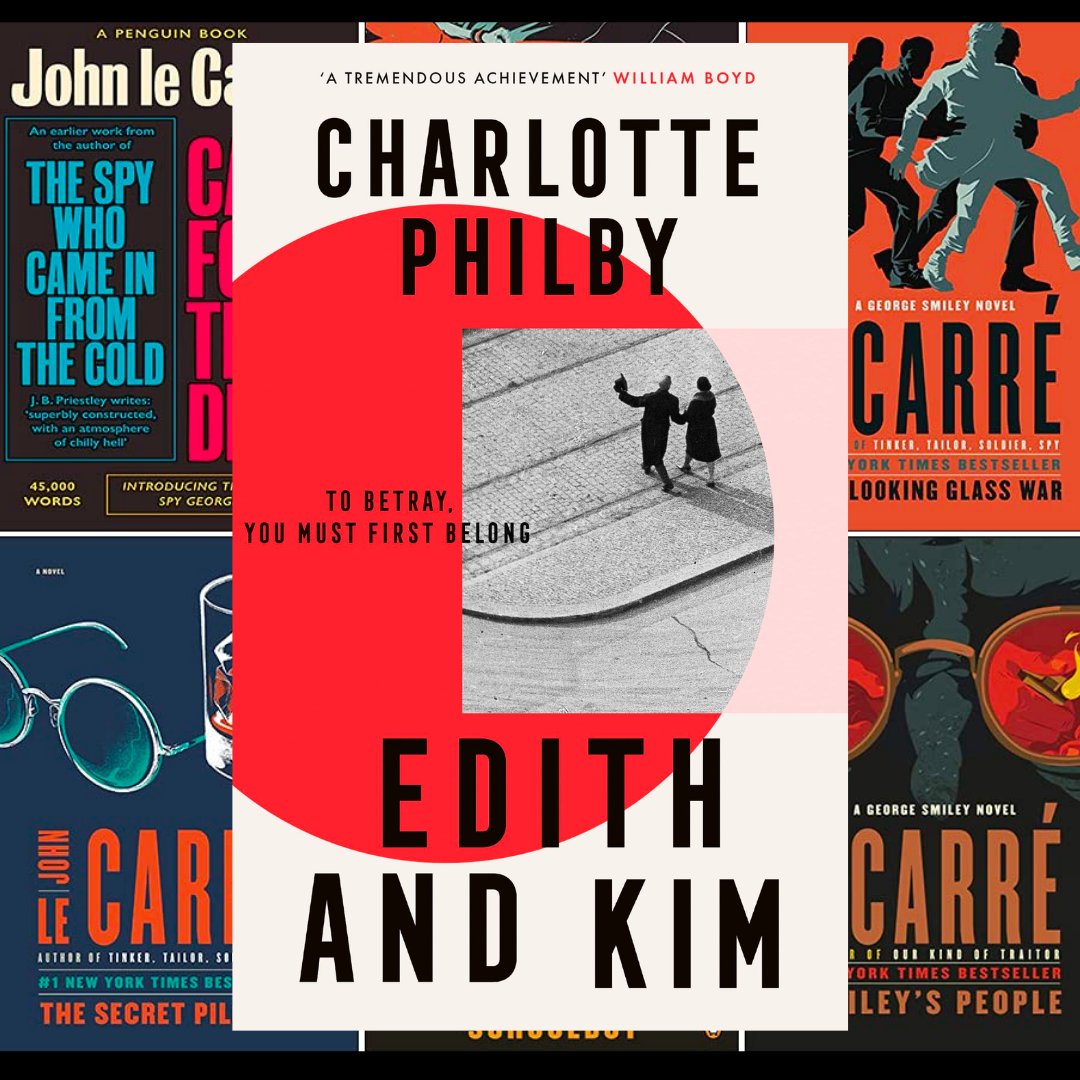 drhannahrobbins's tweet photo. Holiday Read #2: Edith & Kim - Charlotte Philby. This is a super interesting novel, partially based on real events. If you are a big Smiley fan, be advised that this book is actually Edith feat. Kim. I really enjoyed it but I did wait for more Kim than we get. #EdithandKim 1/ https://t.co/APkdL94ftO
