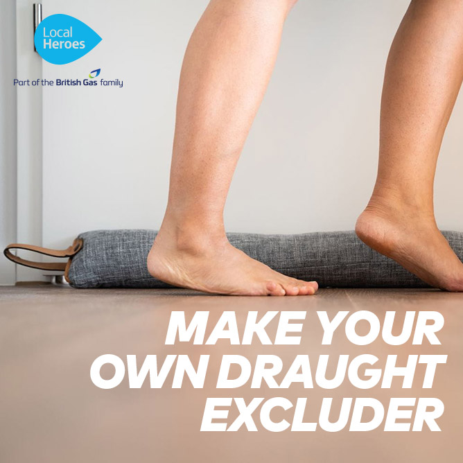 Want to save energy AND keep the kids busy for an afternoon? 

Get crafty with homemade draught excluders! Extra points for creativity (we’re thinking snakes, sausage dogs… um, worms?) 🐛

Just grab some old tights and follow our simple tutorial: bit.ly/LocalHeroesDra…