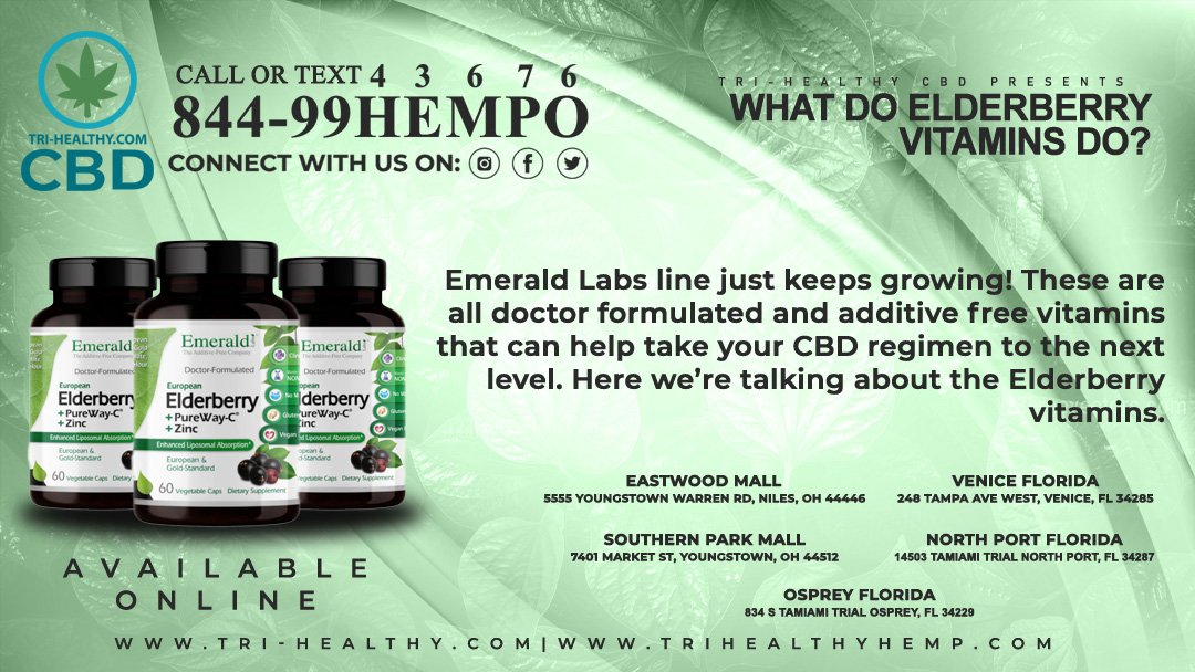 trihealthcbd's tweet photo. See how these vitamins can take your CBD regimen to the next level. https://t.co/00Jjg2MMA6 #Emerald #Elderberry #Vitamins #CBDVitamins #CBD #DietarySupplement #VegetableCapsule #TriHealthyCBD https://t.co/sHk4DRzSmu