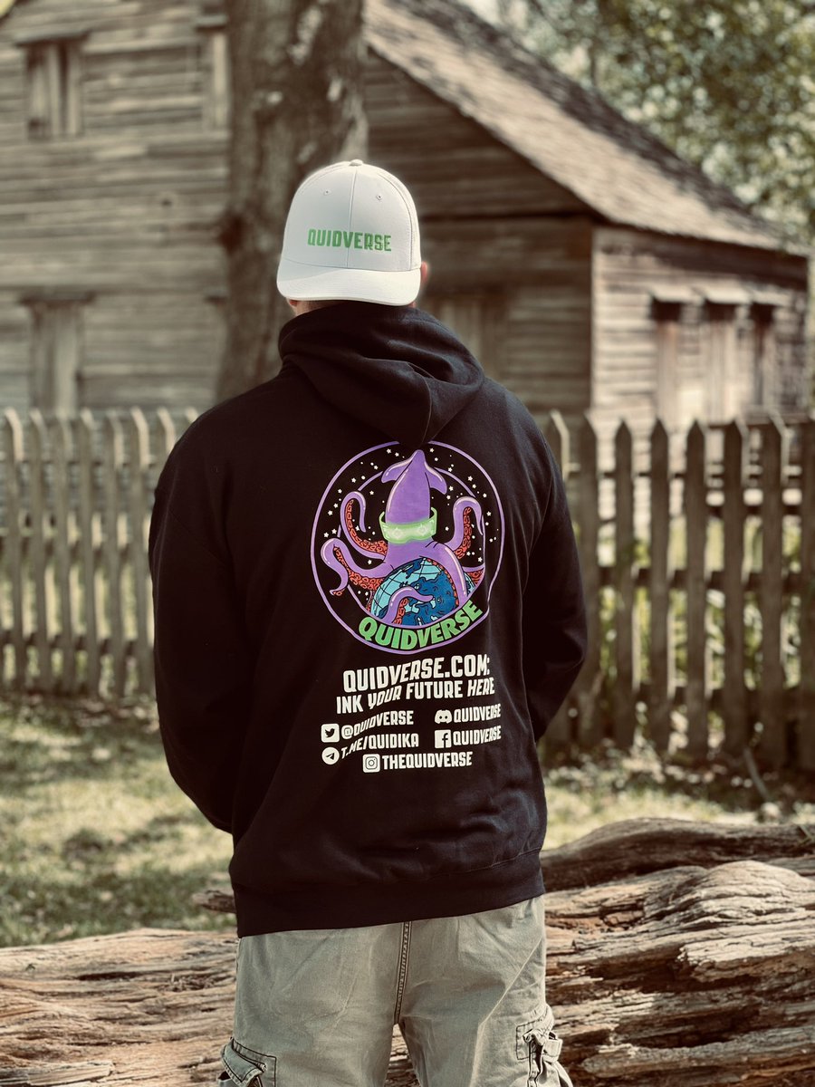 quidikatoken's tweet photo. MERCH REVEAL!!🔥T-Shirts, sweatshirts, hats, &amp; decals! Whose ready to help share their love of the #Quidverse because we’re giving away some FREE swag!🦑LIKE, RT, &amp; COMMENT your favorite piece of merch!🧢👕 https://t.co/McRjq2lRZZ #Crypto #Cryptogiveaway #Cryptocurrency #ETH https://t.co/Tblw0k4Nv3