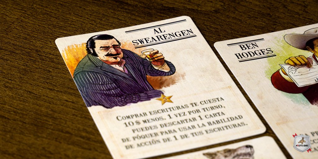 MalditoGamesES's tweet photo. 🔴DINERO SUCIO🔴Convertirse en leyenda en el basto oeste requiere astucia y cierta dosis de suerte, pero todo se complica cuando tienes que competir por esa reputación

Juego en camino. Sigue informado en nuestra web.

#malditogames #westernlegends #kolossalgames #boardgames #bgg https://t.co/eceN9CnEz0