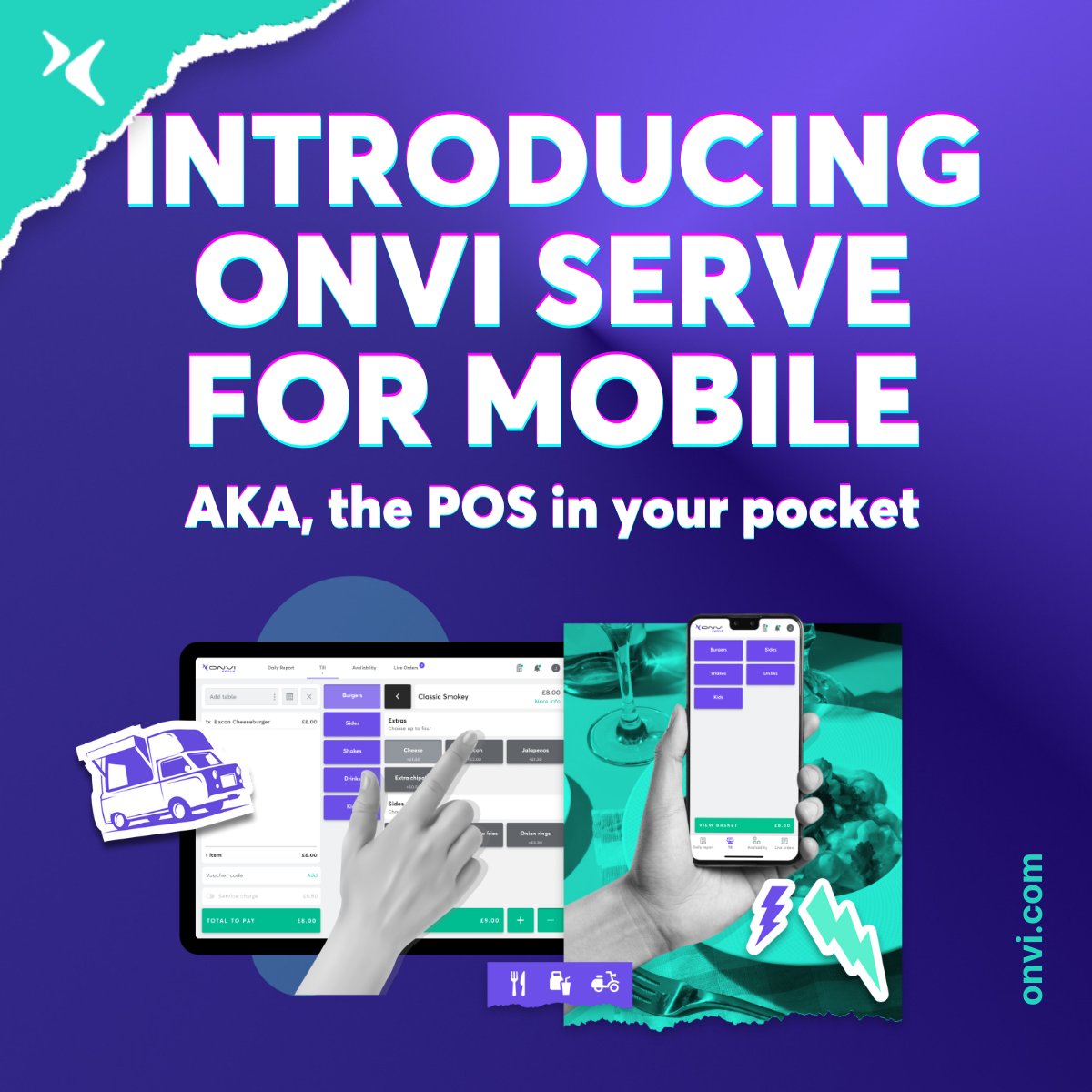 Is that a POS in your pocket? 👀

The Onvi Serve app is now available for iPhone.

Onvi users benefit from all the functionality of our POS system, but can access and use it on their smartphones too, effectively creating a powerful pocket POS solution. 🤳 linktr.ee/OnviHQ