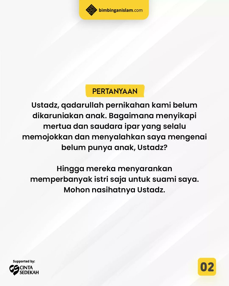 bimbingan_islam's tweet photo. Bagaimana Menyikapi Mertua Ketika Meminta Keturunan?
Baca selengkapnya: https://t.co/50lZt2jTXF
Follow IG, FB, TWT, TG, YT : Bimbingan Islam
#keturunan #promil #kesuburan #hamil #kesuburanwanita #programhamil #zuriatkembar #kurmamuda #kurmaruthob #kesuburanpasutri https://t.co/yyTbN2qH8F