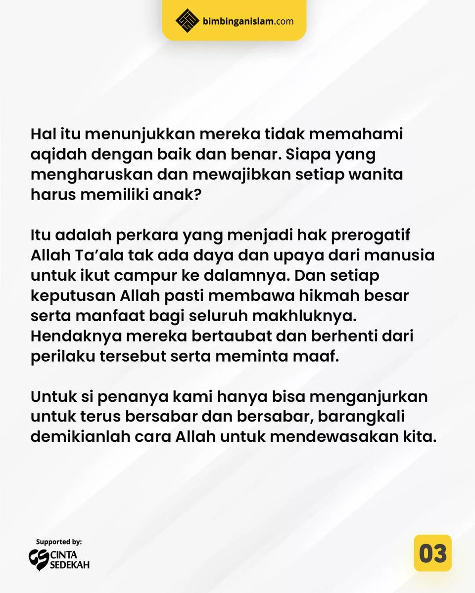 bimbingan_islam's tweet photo. Bagaimana Menyikapi Mertua Ketika Meminta Keturunan?
Baca selengkapnya: https://t.co/50lZt2jTXF
Follow IG, FB, TWT, TG, YT : Bimbingan Islam
#keturunan #promil #kesuburan #hamil #kesuburanwanita #programhamil #zuriatkembar #kurmamuda #kurmaruthob #kesuburanpasutri https://t.co/yyTbN2qH8F