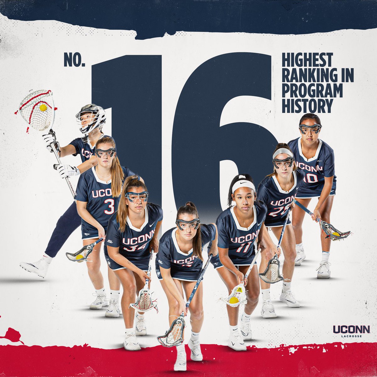 UConnWLAX's tweet photo. 1️⃣6️⃣

Our highest ranking in program history! https://t.co/wylKn5Xp6K