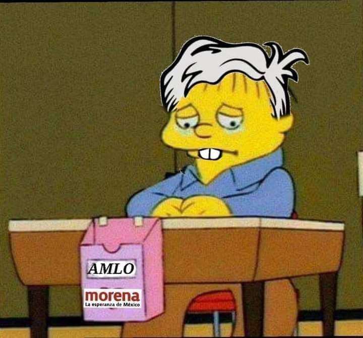 Así amaneció hoy el viejito testarudo de presidencia #AmloLaVerguenzaDeMexico #MañaneroRevocado