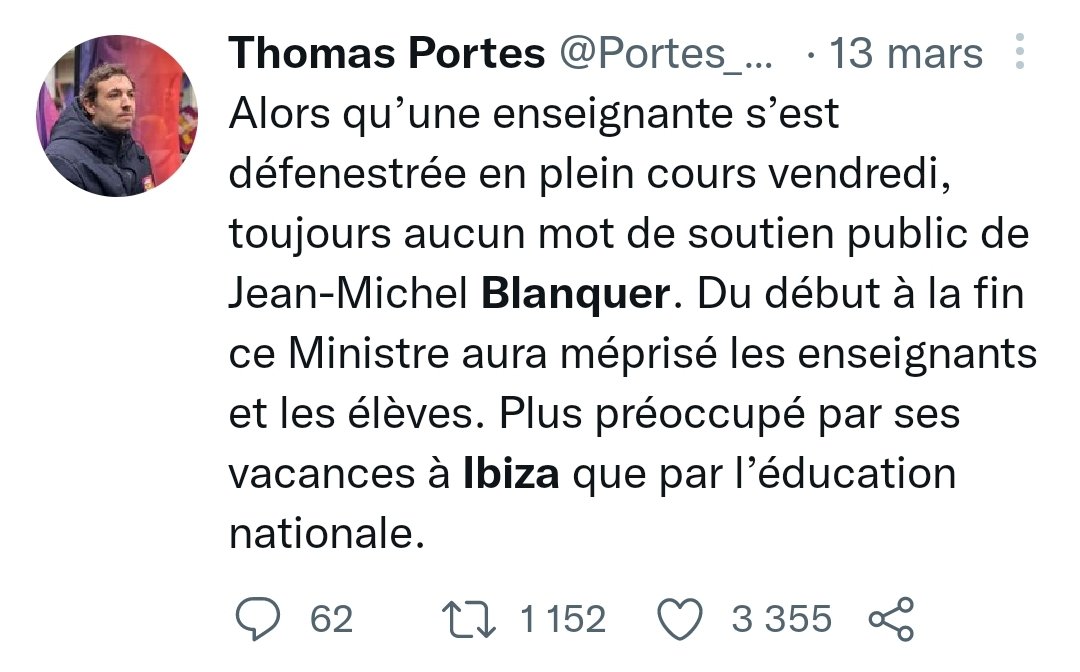 #QueProposeMacron ?
#DarmaninDemission #BlanquerDemission #FerrandDemission #VeranDemission ...
Deux salles, deux ambiances.
'La ministre de la famille (allemande, Die Grünen) démissionne après des vacances controversées en pleines inondations'
«Le coup du homard» 😉