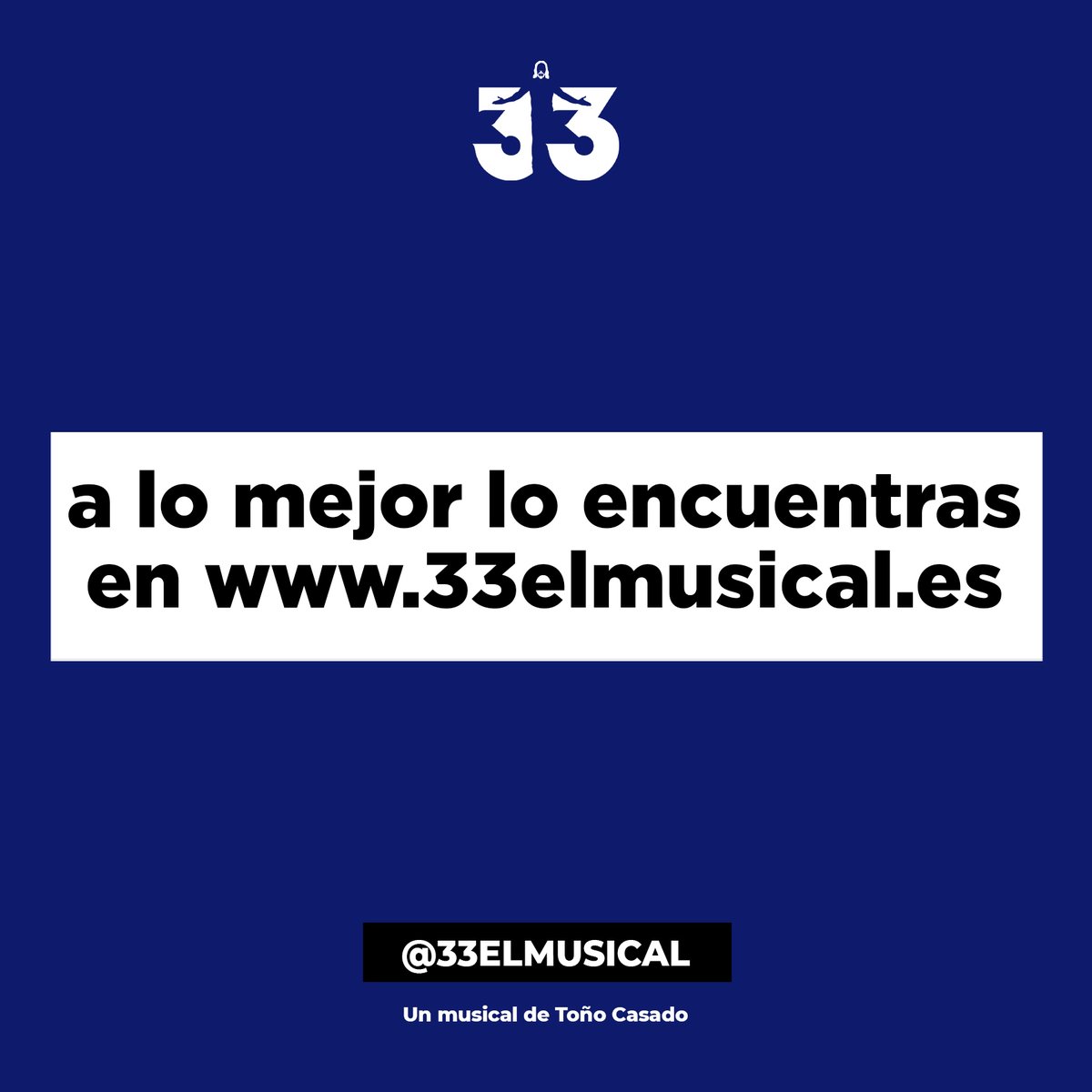 Para quienes creen.
Para quienes no creen.
Y para quienes creen y no creen
dependiendo del día...

#33ElMusical 

EL EVENTO ONLINE MÁS GRANDE
DE LA SEMANA SANTA

❤️ Entra ahora en 👉🏻 33elmusical.es

#Jesús #ElMayorInfluyentedelaHistoria
#SemanaSanta #SemanaSanta2022