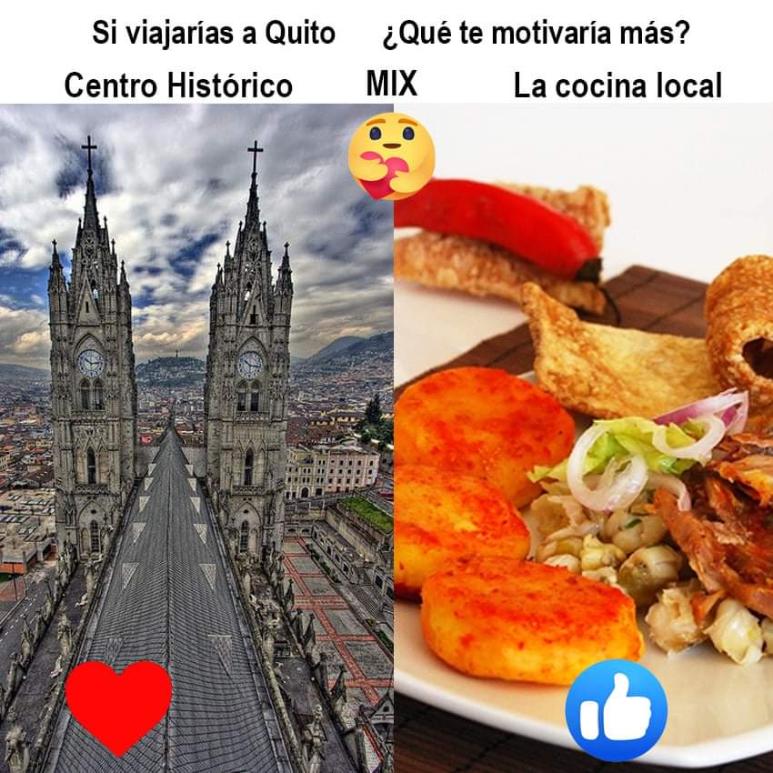 gth_ecuador's tweet photo. 🍲🍛Como ya se aproxima el feriado 🚡✈️de Semana Santa, aprovecho la ocasión para saber un poco más sobre cuál de estos elementos son fundamentales al momento de visitar #Quito https://t.co/CIuQqaBIqH