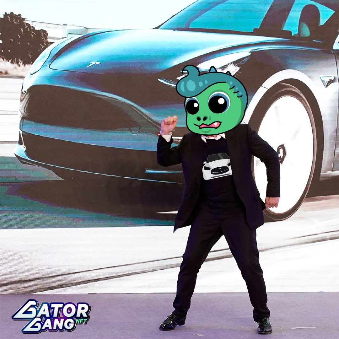 gatorgangcc's tweet photo. Have a great week, Gator Gang! 

#NFT #NFTCommumity #Tesla #GatorGang https://t.co/TBIzhZ54E6