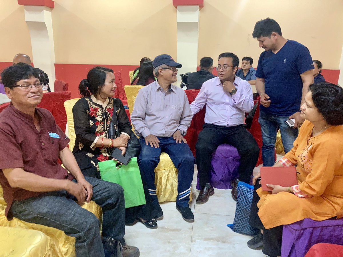 manushiyb's tweet photo. काठमाडौं महानगरपालिका अन्तर्गत @JSPNepal का ३२ वटै वडा समितिका पदाधिकारीहरूबीच आसन्न निर्वाचनको तयारी बैठक ! 
☂☂ 
#LocalElections2022 https://t.co/9X411AhPa3