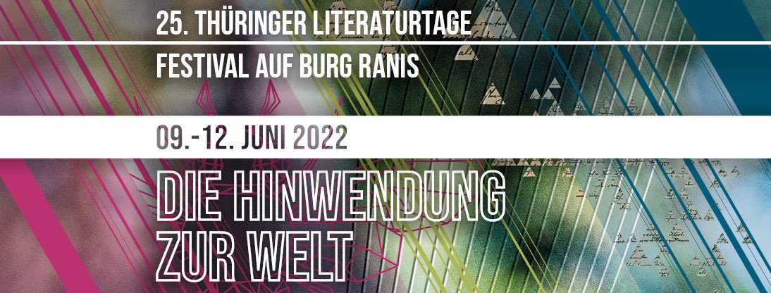 Der Ticketverkauf für die 25. Thüringer Literaturtage ist gestartet!!

👉 lesezeichen-ev.de/tickets
