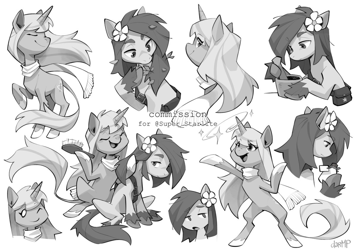 Sketch page comm for @/super_starlite 