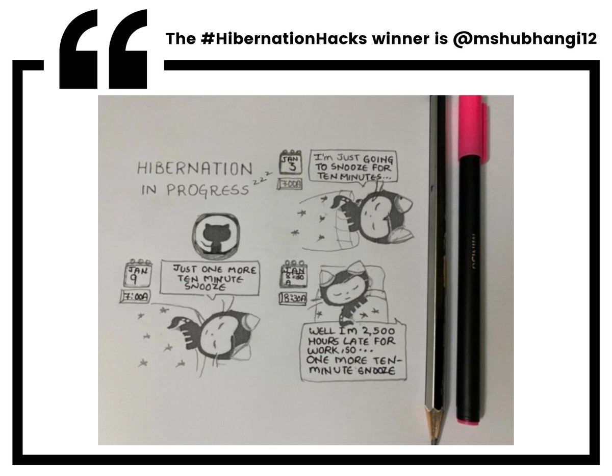 GitHubEducation's tweet photo. 🖌️🎨 And here we have four more winners of the @GitHubEducation #MyOctocat contest 🎊

🌺 @TithiBose7
💚 @shuvadeep_1997
✏️ @mshubhangi12
💻 @Saltssaumure

#HackViolet #JigsawHacks #HibernationHacks #DoYouHaveTheGUTS https://t.co/X35x47Nsgs