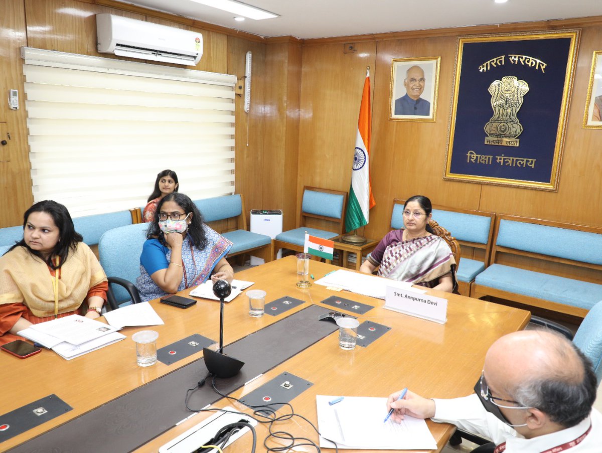 The learning process was challenging during the Covid-19. Under the aegis of <a href="/WorldBank/">World Bank</a>,there was an in-depth discussion on this subject in the Ministerial Virtual Round Table of the countries of South Asia.The measures taken to prioritize learning during Covid-19 were discussed.