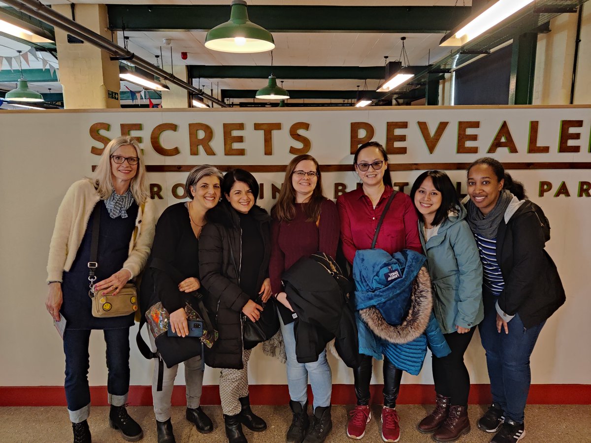 ladiesofcodeLDN's tweet image. Was super meeting up with folks from our Wednesday coding group at @bletchleypark 🥰