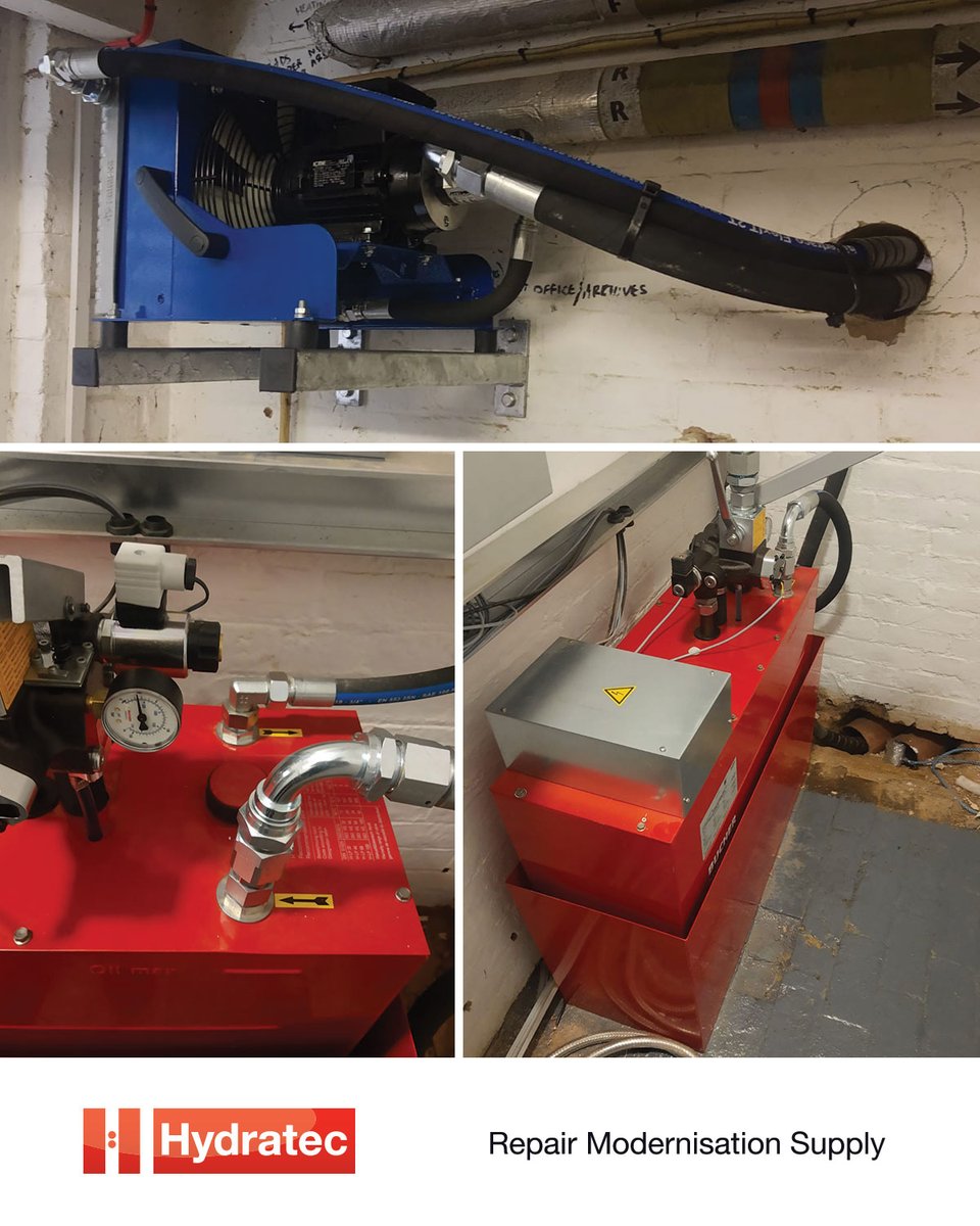 Working on behalf of one of our multi-national customers, we have installed another <a href="/bucherhyd/">Bucher Hydraulics</a>  Saturn Beta iValve power unit. An oil cooler was requested to comply with the specification. A difficult hose run under the floor (in excess of 23m), and in 4 wire hose!